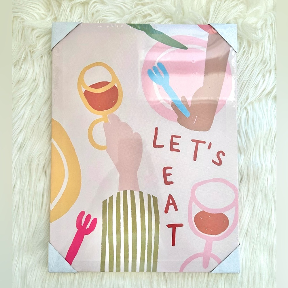 LETS EAT CANVAS - Picture 5 of 7